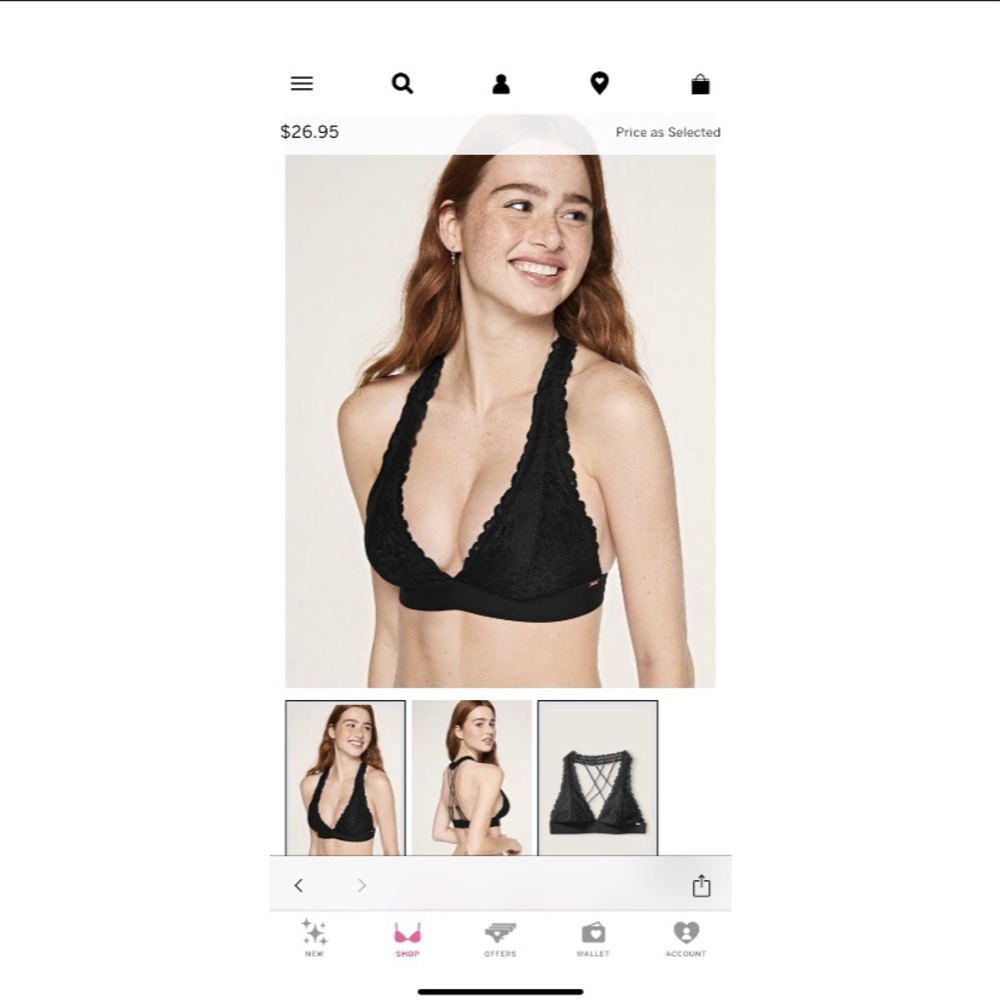 Victoria secret Purple bralette - Picture 3 of 3